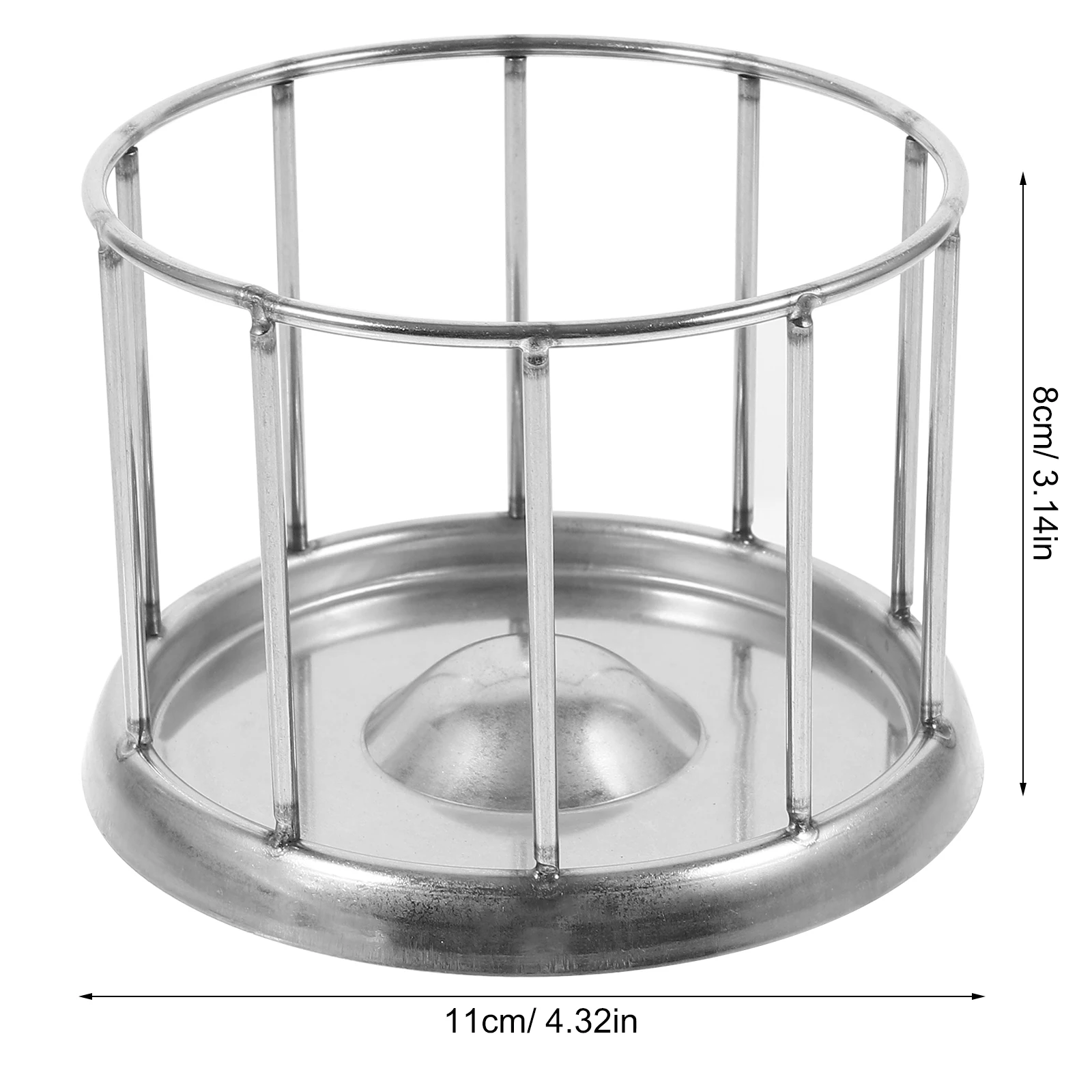 Stainless Steel Reptile Water Bowl 6