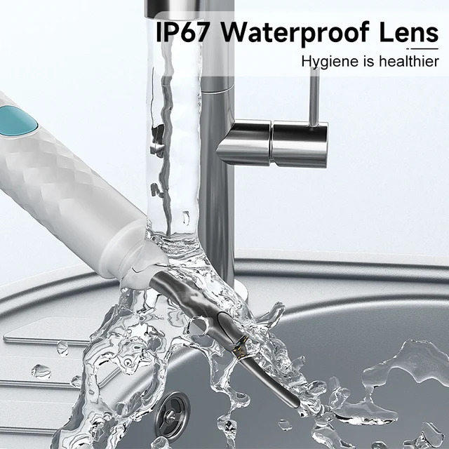 Smart Visual Endoscope 4.2mm Camera 1080P HD WiFi Connection Work for iOS/Android IP67 Otoscope Ear Wax Removal Tools 4