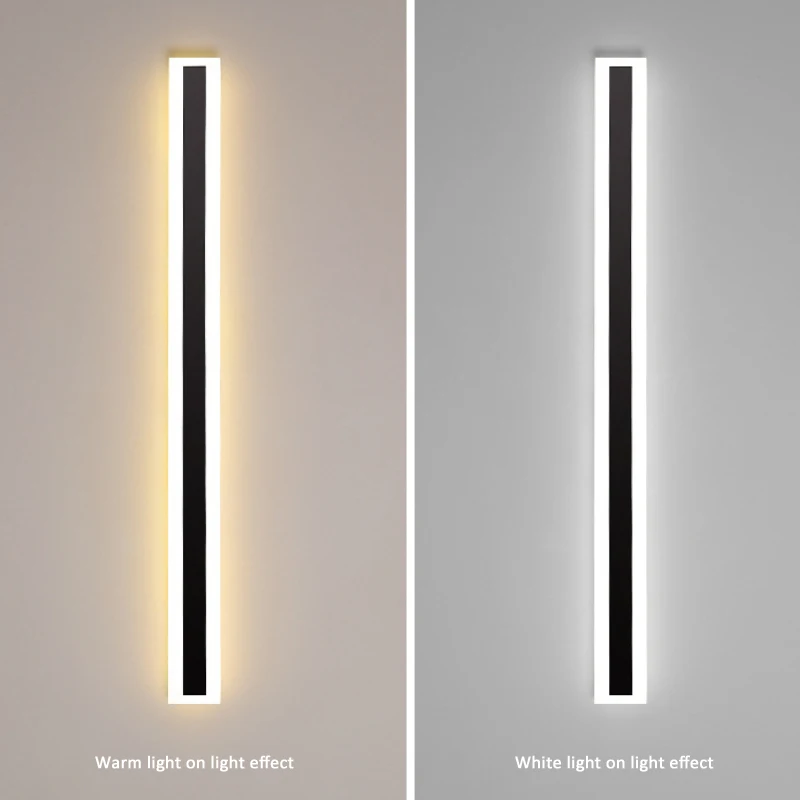 Description Picture 6 of itemOutdoor Lighting Wall Lamps Long Strip 85-265V IP67 Waterproof Wall Lights Lamp Garden Corridor Home Decorative Porch Light
