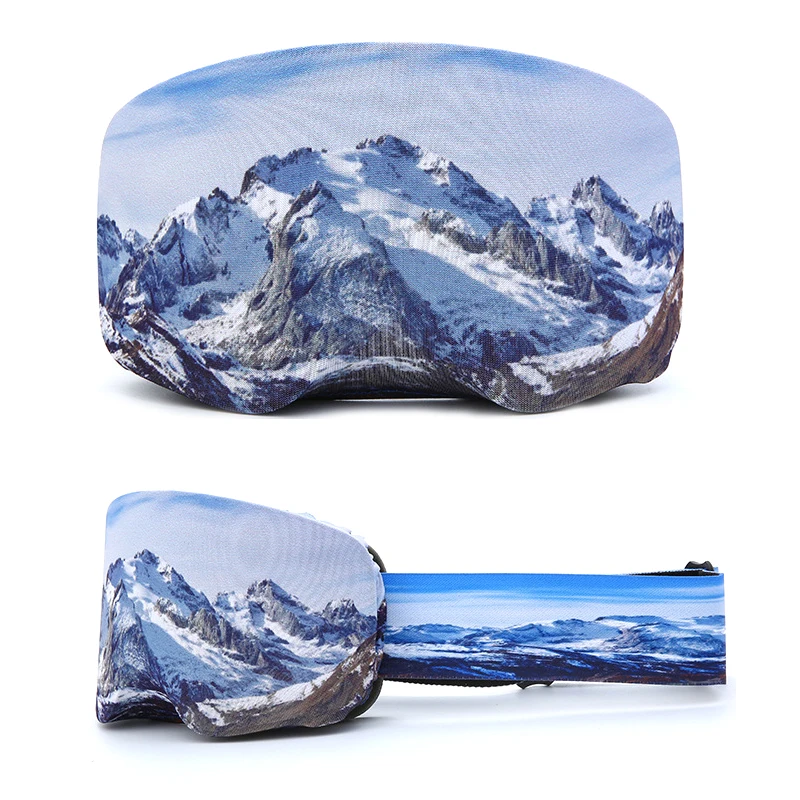Ski Goggle Cover Dust-proof Scratch-Proof Snowboarding Goggles Protector Cover Skiing Eyewear Covers Snow Sport Glasses Cover 2