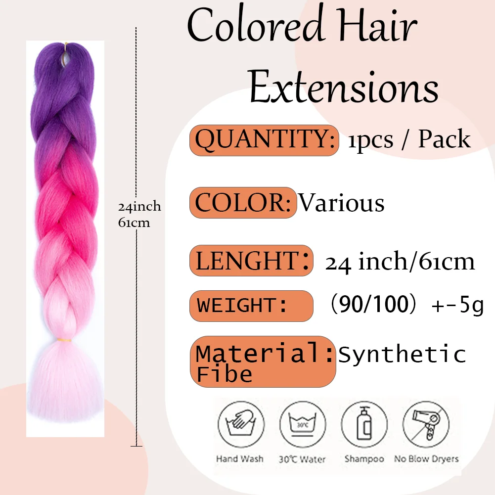 DIY Jumbo Braiding Hair Extensions