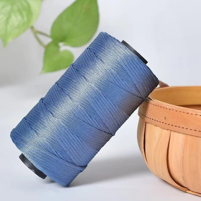 Ice Silk Thread for Summer Crochet – 250g Roll, 2.5mm Thick