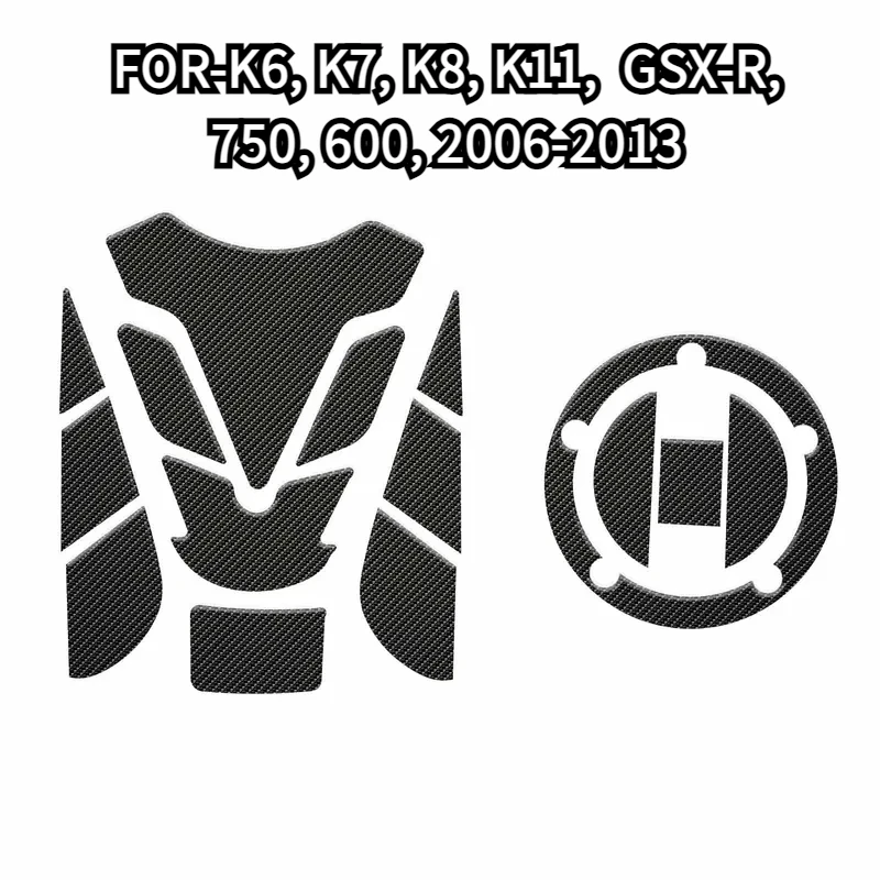 

Аксессуары для мотоциклов para K6, K7, K8, K11, GSX R, GSX-R, 750, 600, 2006-2013, газовые устойчивые к царапинам клейкие наклейки, топливный бак
