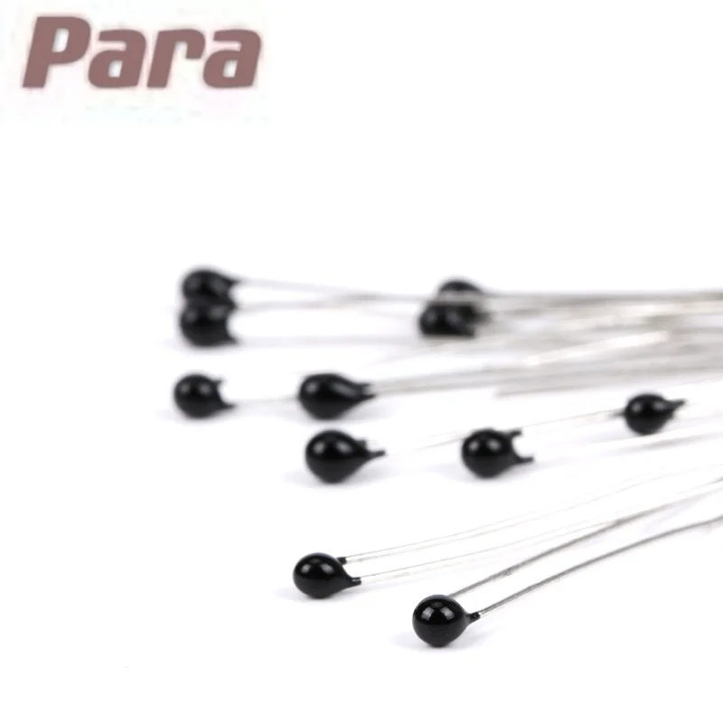 20PCS/LOT Thermistor Thermal Resistor MF52 NTC-MF52-103/3435 10K ohm R 103 3435 B 1% NTC Thermal Resistor Temperature Sensor