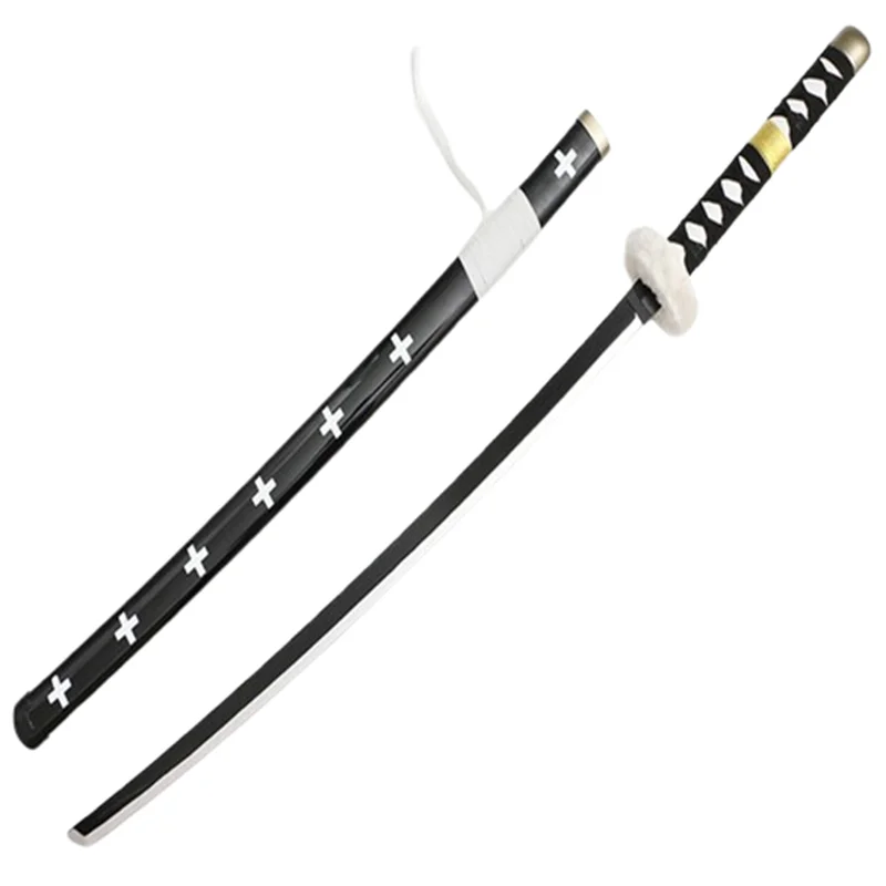 Cosplay Trafalgar Law Ghost Cry Weapon Wood Sword Role Playing Trafalgar D Water Law 104cm Prop Katana
