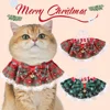 Cute Lace Pet Christmas Bow Bib Drool Scarf Christmas Pet Drool Bib Collar Cat Dog Decorative Bow Tie