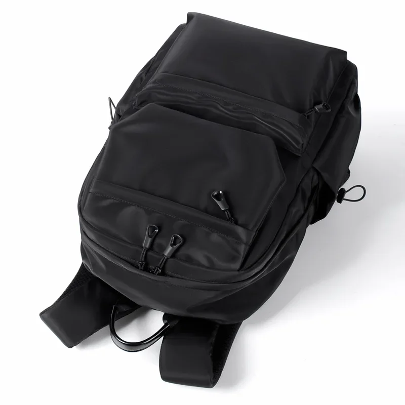 Men's Waterproof Polyester Backpack - Large Capacity Travel & School Laptop Bag 2