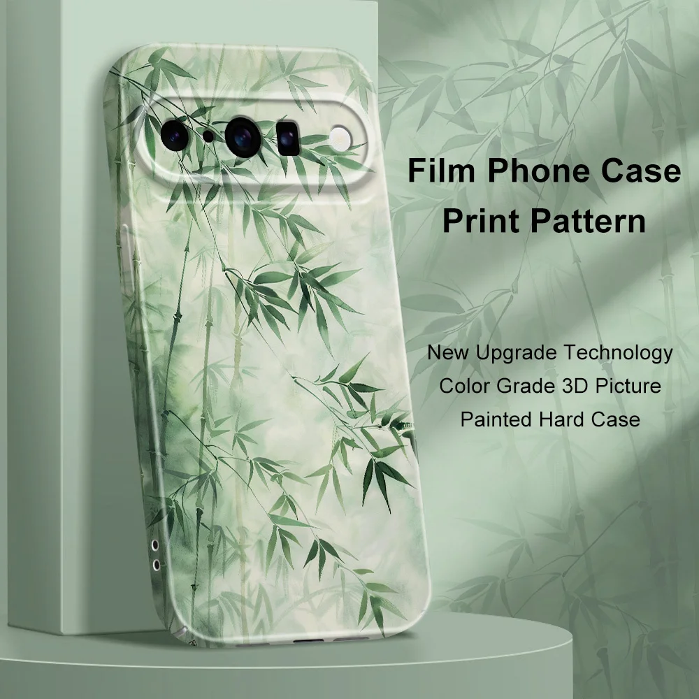 Lush Green Bamboo Forest Phone Case - Durable Hard Cover