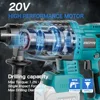 Cordless Electric Drill Rotary Hammer Drill Demolition Rechargeable Hammer Power Tool for Makita 18V Battery (No Battery) 5