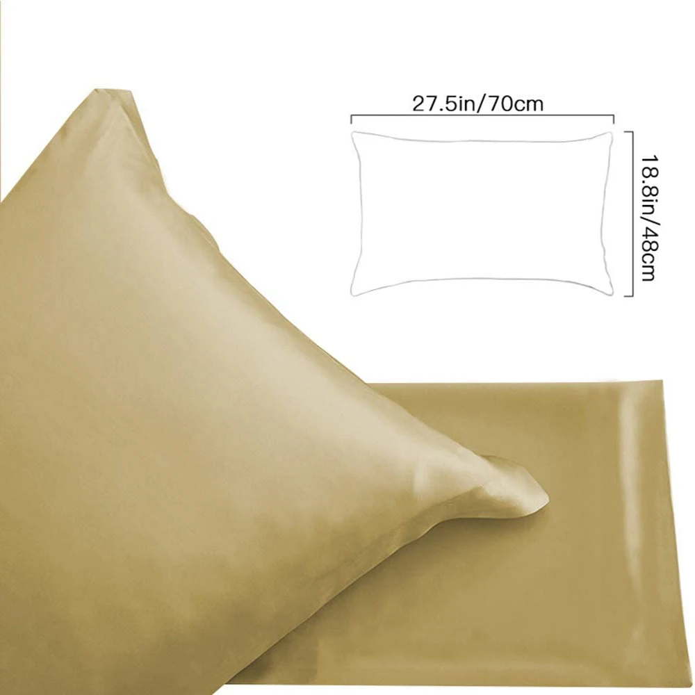 1/2 pcs Copper Pillowcase for Better Sleeping Anti-Aging Pillow Cover Wrinkles Reduction Hair Smoothing 2