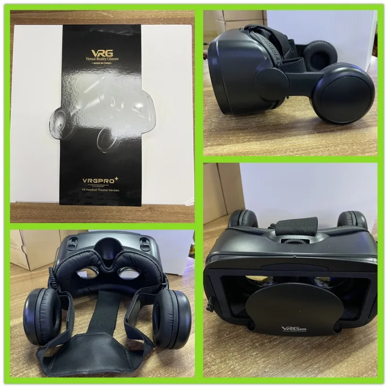 VR Glasses Virtual Reality 3D VR Glasses Google Cardboard Headset for Use with Smartphone Android Virtual Glasses with Gamepad 169 S61549b5d007a429ebd1c4005dbd9da80G
