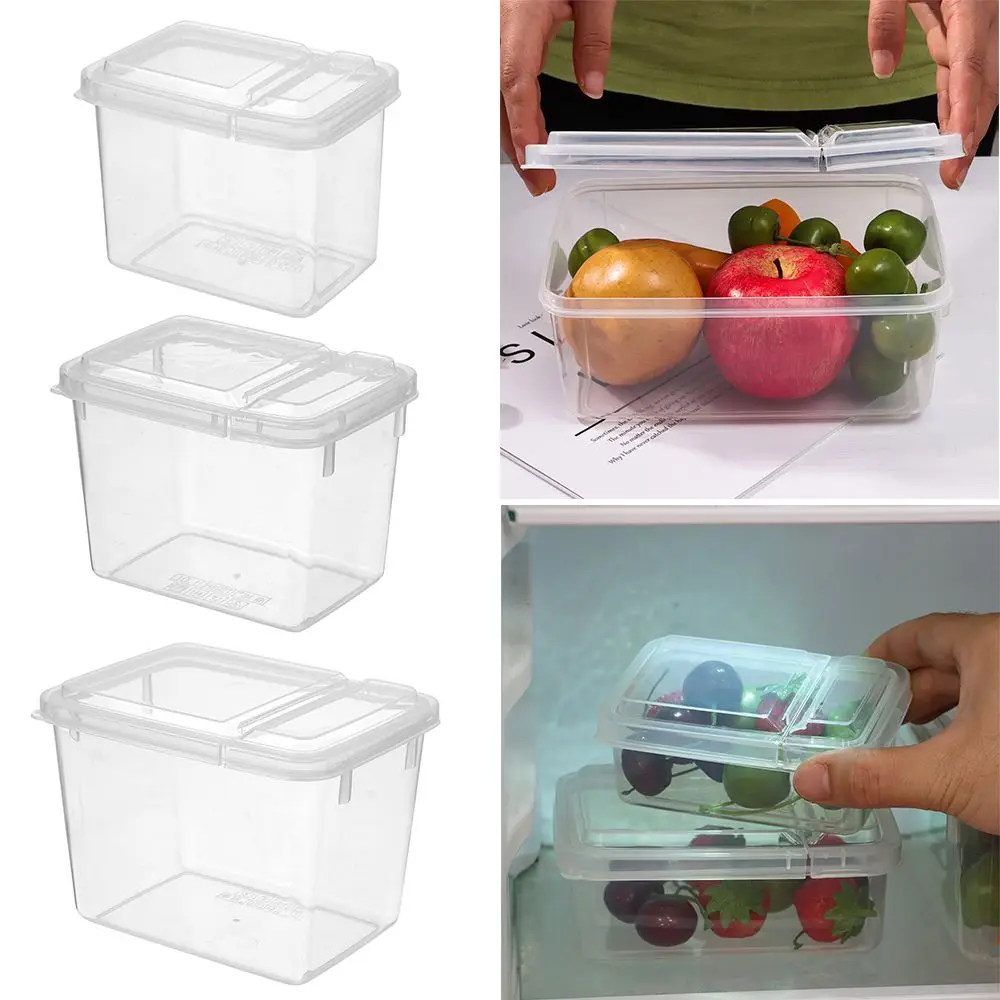 Picnic Snack Meal Storage Container Flip cover Bento Box Food Prep Lunch Box Dinnerware Camping Tableware for Kids School 4