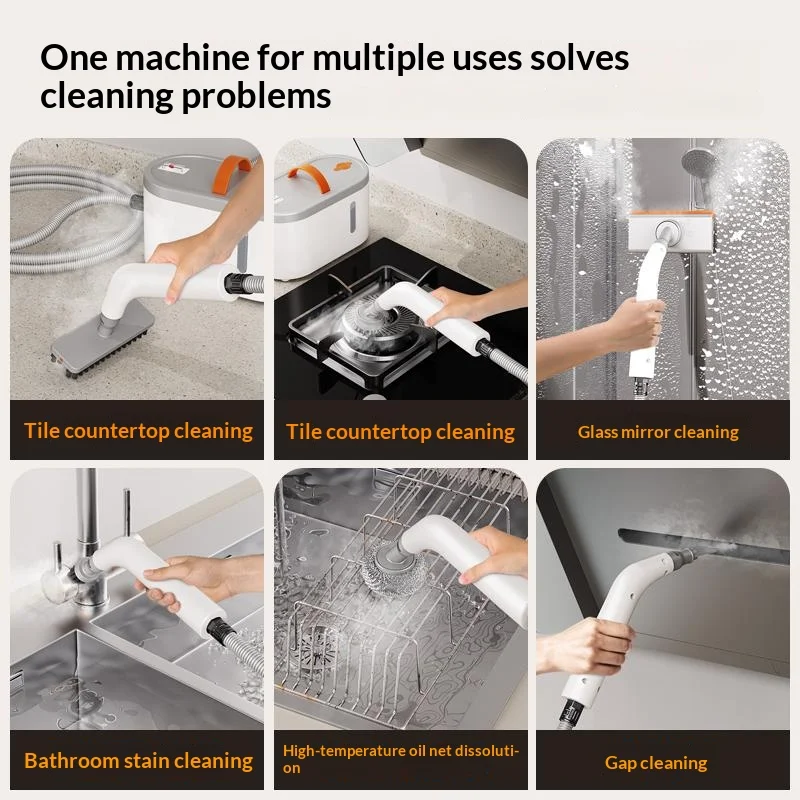 Handheld Electric Steam Cleaner for Deep Cleaning and Sanitising