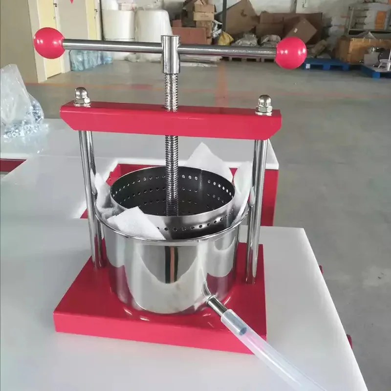 Cheese Tincture Herb Fruit Wine Manual Press Extractor Stainless Steel Barrels Press Machine for Juice, Vegetable,Wine,Olive