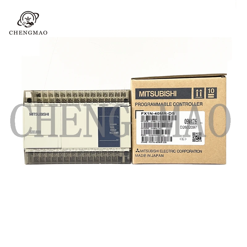 Модуль ввода-вывода серии Оригинал Mitsubishi PLC FX FX1N-40MR-DS FX3GA -40MR-DS FX1N-14MR-DS FX1N-24MR-DS FX1N-60MR-DS