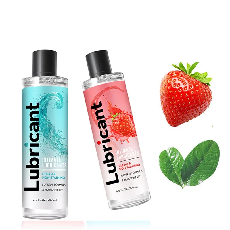Lubrificante A Base D'Acqua Da 200Ml Di Olio Anale Del Sesso, Gel Vaginale Olio Da Massaggio Intimo Per Il Corpo Spa Crema Lubrificante Av Giapponese 