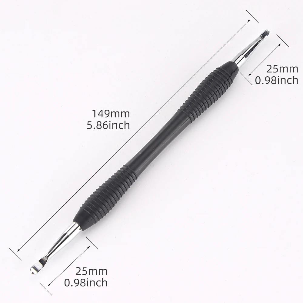 Leather Craft Modeling Tools Grooving Tools Leather Embossing Spoons/Carving Tools Kit DIY Kit for Press Rub/Edge Skiving 3PCS carving tool leather cutting tools
