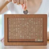 NWooden Piggy Bank Reusable Handmade Money Saving Box with Number 1000/2000/3000/5000/10000 USD Money Storage Box for Boys Girls 2