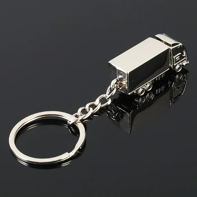 20Pcs Metal Truck Lorry Car Key Ring Keyfob Keychain Creative Gift Lovely Keyring