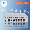 BKHD 9 Inch White N2600 Soft Router 4 LAN 1 RJ45 COM port VGA DC Mini PC Pfsense Linux Office Education Entertain Personal 1