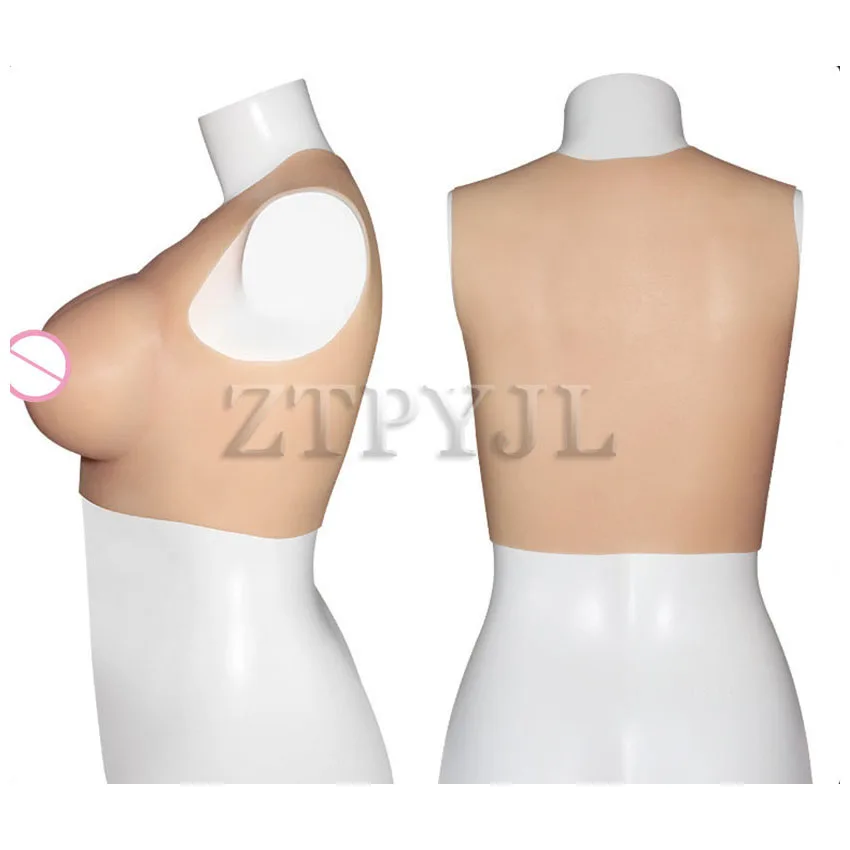 Sexy Female Big Fake Breast Silicone Plump Chest Enlargement Artificial Big Tits Crossdressing Cosplay Sex Toys For Women Man women silicone fake boobs