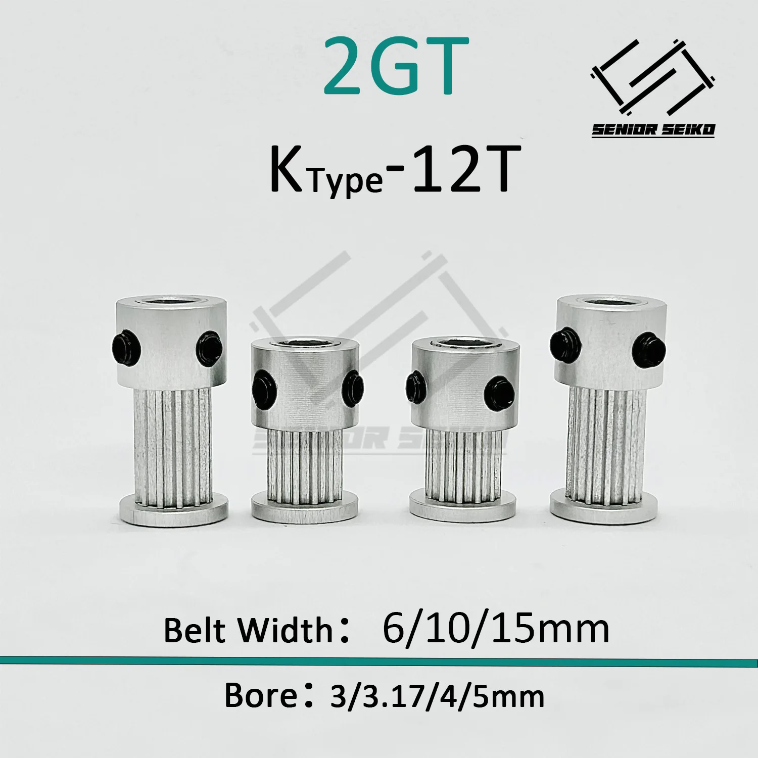Correia Dentada para Impressora 3d Polia de Sincronização tipo k 2mgt mm 10 mm 15 mm 2gt 12 t 317 mm Cnc Parts