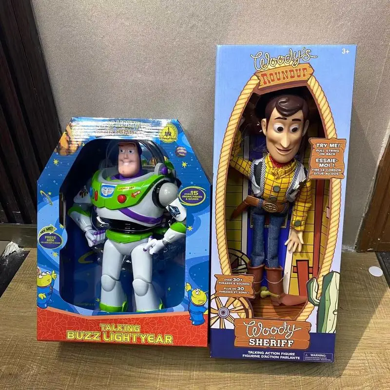 Disney Toy Story 4 Talking Woody Buzz Jessie Rex Action Figures Collezione Di Decorazioni Per Anime Figurine Toy Model For Children Toys