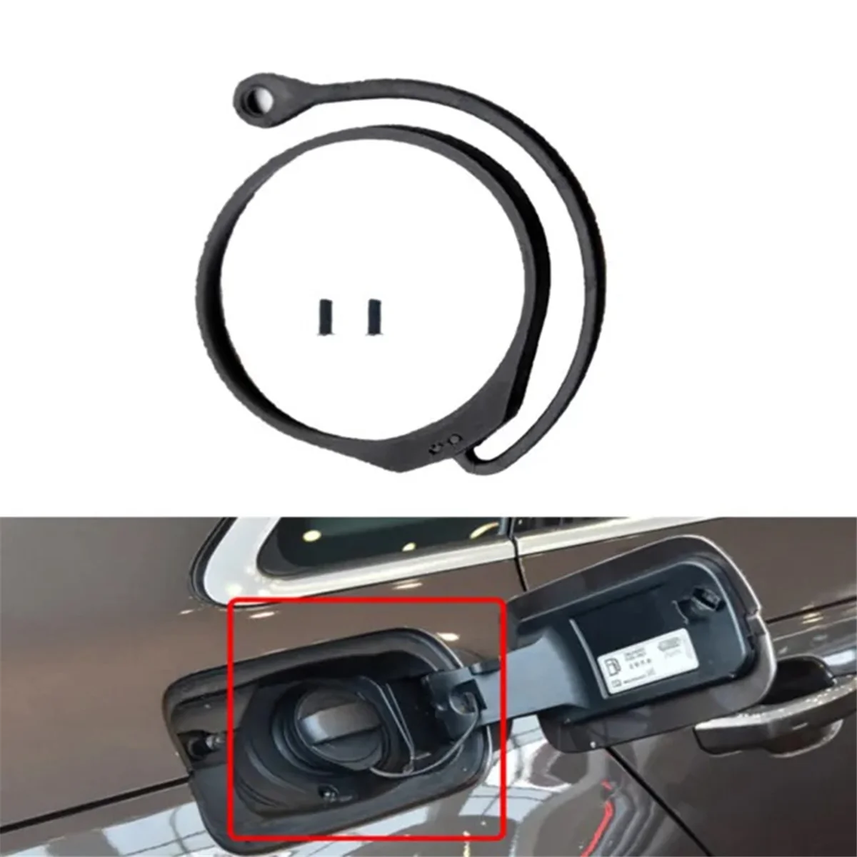Fuel Tank Cap Anti-Lost Rope Fuel Cap Cable Tank Strap Rope 180201556 for Audi A4L Q5 Q3 A6 A3 Q7