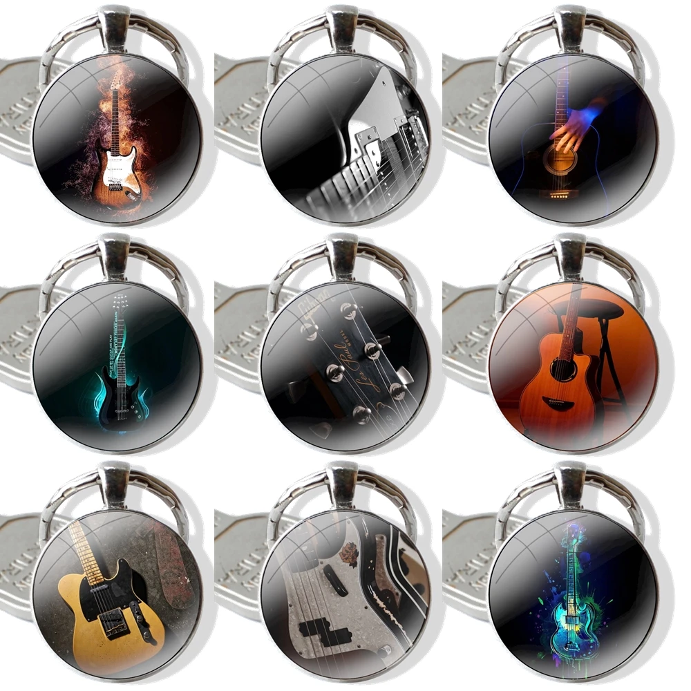 

Брелок для ключей в виде струн бас-гитары