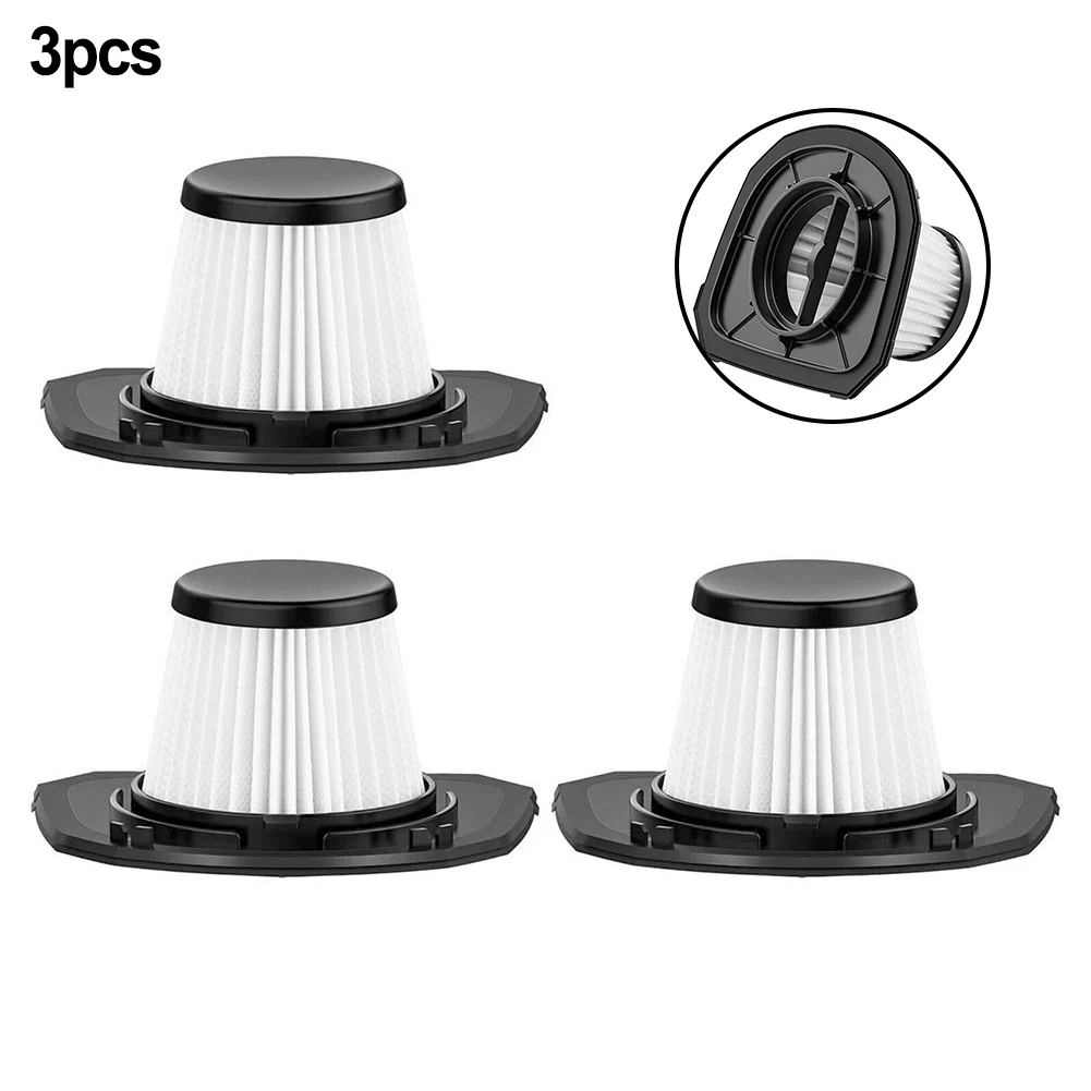 3Pcs Reusable Filter Sets Replacement Part For Holife HM218B Cordless Handheld Vacuum Cleaner Washable-Filter finger tips anti reusable silicone fingertip protector guard pads for counting paper sorting sewing crafting guitar playing 3pcs