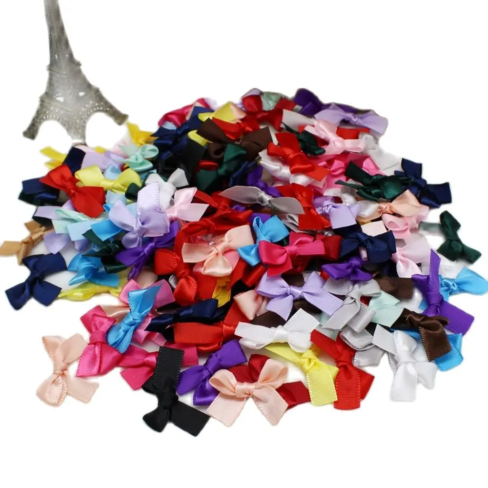 

50 или 100 смешанных бант ленточный бант бант галстук бабочка бант бант бант для ремесел рождественская ручная отделка аксессуары