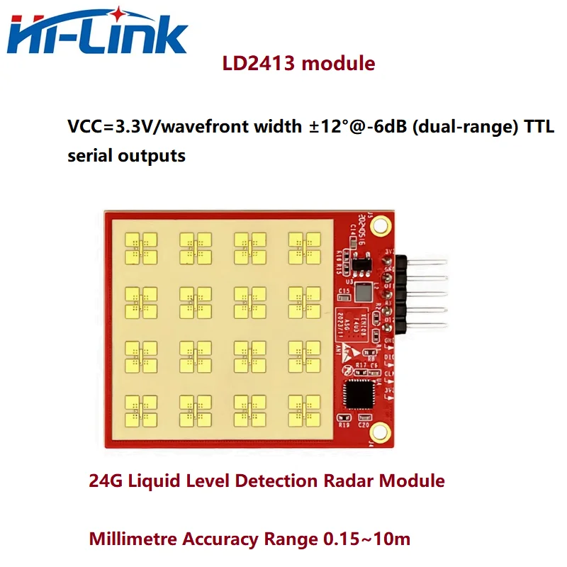Advanced 24G Liquid Detection Radar Sensor Module - Non-Contact Induction Switch