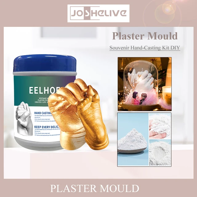 Eelhoe Souvenir Hand Casting Set Hand Mold Set DIY Plaster Mold Making  Couple Hand Model Decor