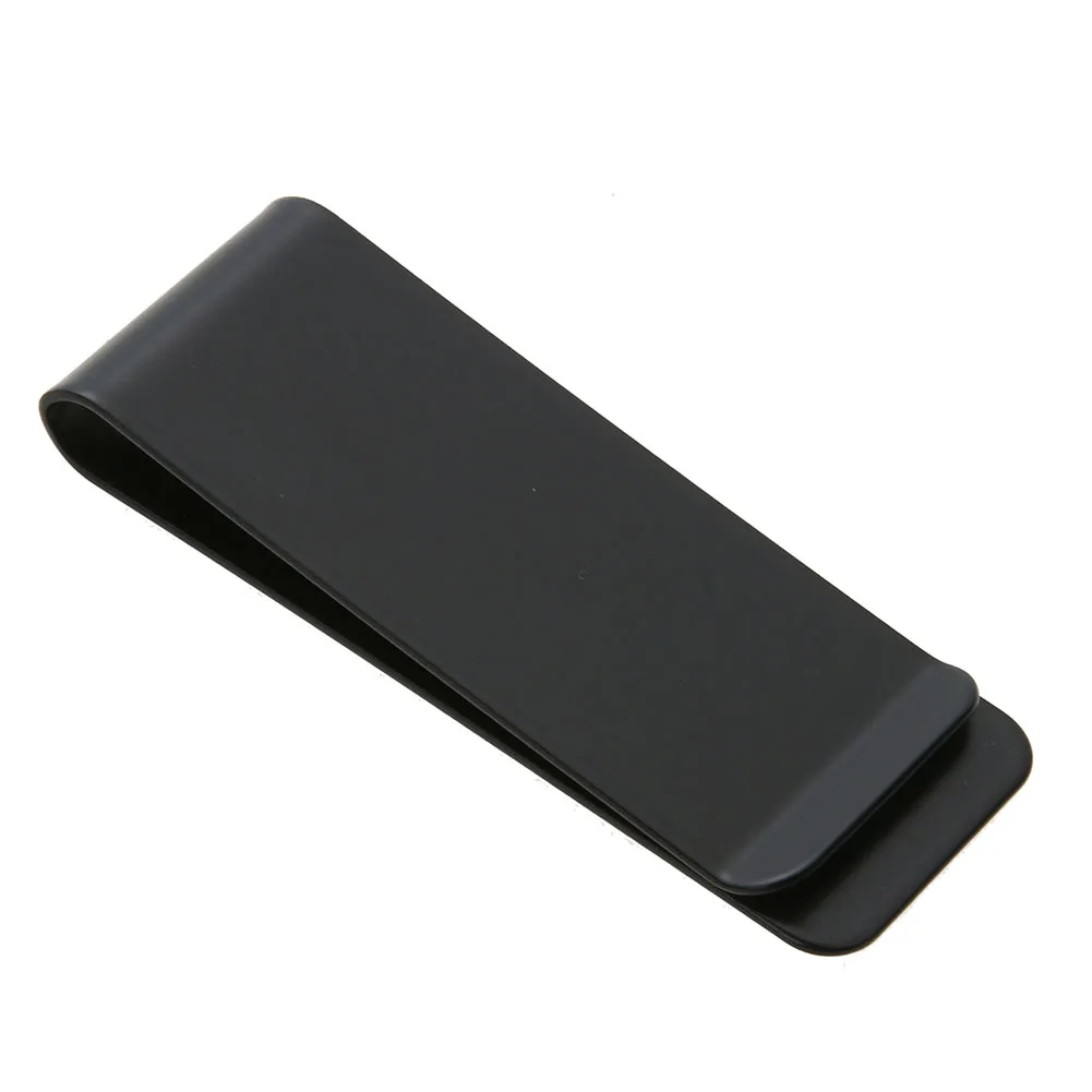 10-50pcs Stainless Steel Slim Pocket Men Design Money Clip Wallet Cash ID Credit Card Business Dollar Holder Metal Bill Clamp 6