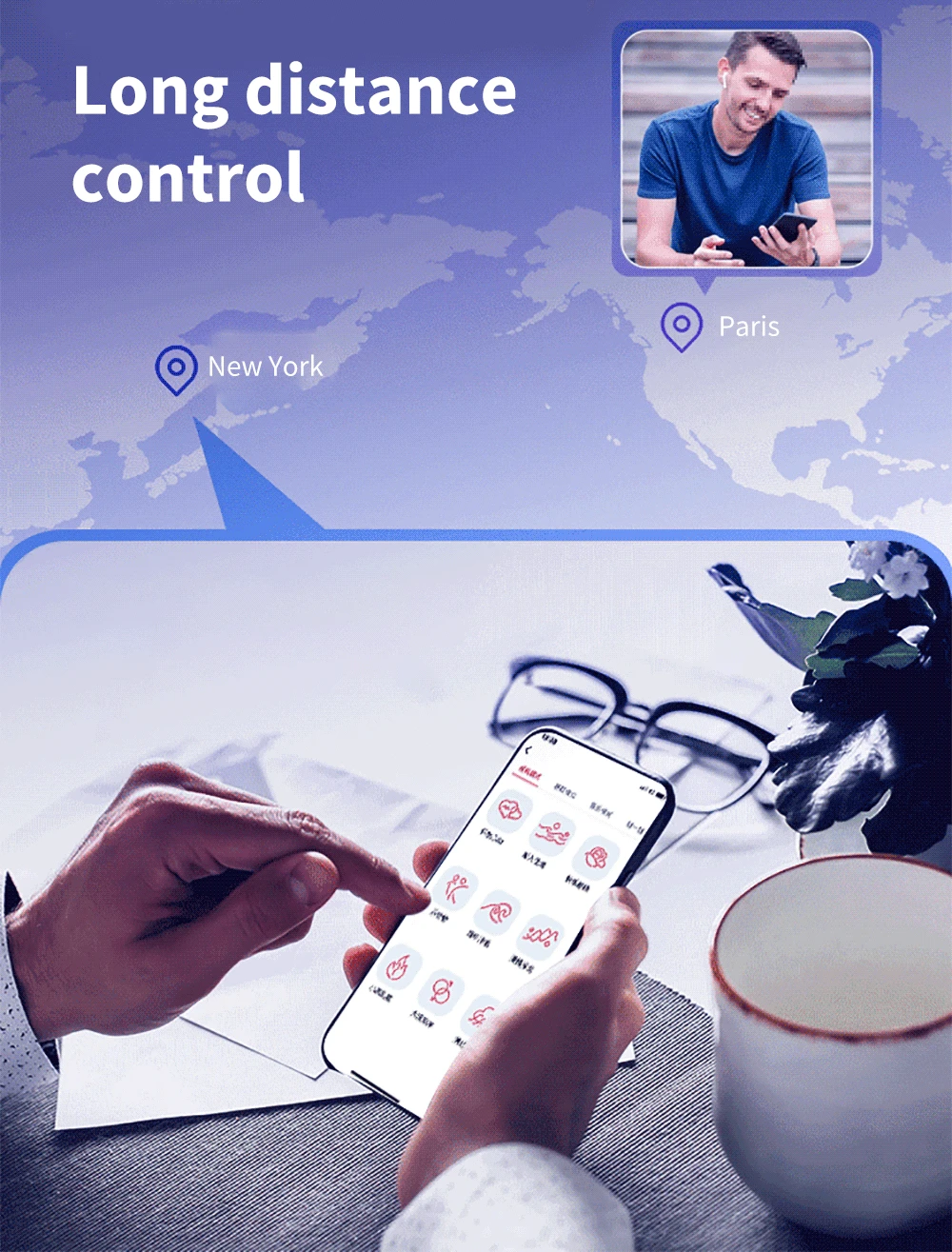 Prostata-Massage männlicher Vibrator Rotation Perlen Anal Plug Vibrator Silikon Verzögerung Ejakulation männlich Masturbat_voghion.com