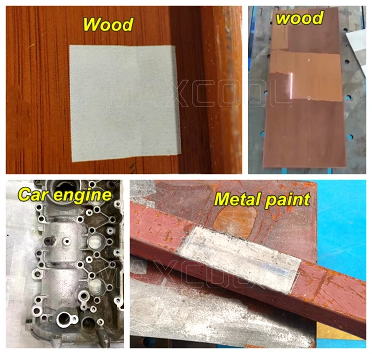 Portable Laser Cleaning Wood Paint Pulsed JPT 200w 300w 500w Fiber Laser Cleaning Machine for Wooden Furniture 5