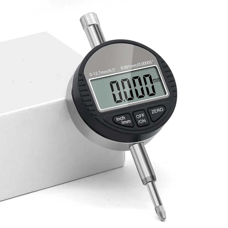Digital Dial Indicator Dial Gauges Digital Micrometer Hour Type Indicator Precision Comparator Measuring Instruments 0.01mm/0.001