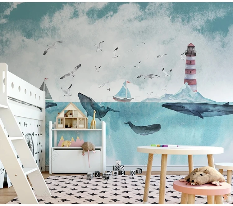 parede para sala de crianças quarto fundo
