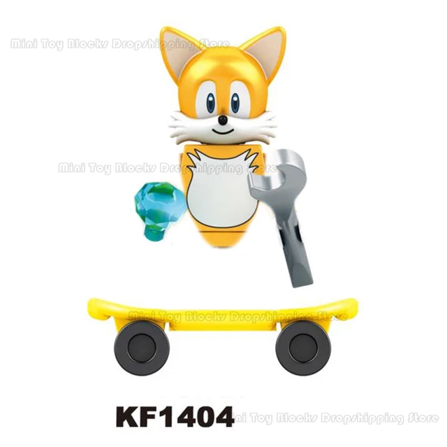 WM6086 WM6087 WM6088 LG1001 Sonics Anime Building blocks Amy Rose Ray Storm Shadow Bricks mini action toy figure Children gifts KF1404