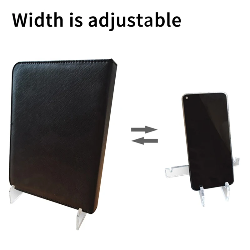 Acrylic Book Stand Clear Book Easel Display Stand Display Shelf Support Displaying Comic Books Artworks CDs