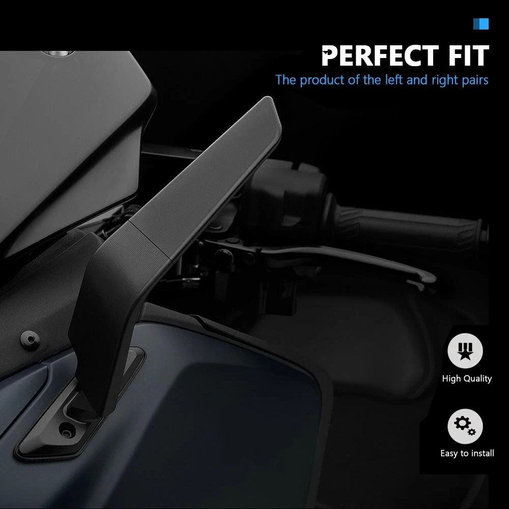 YAMAHA T-MAX560 T-MAX 560 TMAX560 새로운 오토바이 백미러 조정 가능한 알루미늄 미러 액세서리 TMAX 560 2022-2023