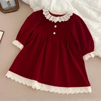 Prinzessin Kleid Spitze Rüschen Satin – Bild 5