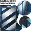 1/2PCS Tempered Glass Full Screen Protector for ONN 12.1 Tablet Pro 2024 Wear Resistant Explosion-Proof Tablet Protective Film 1