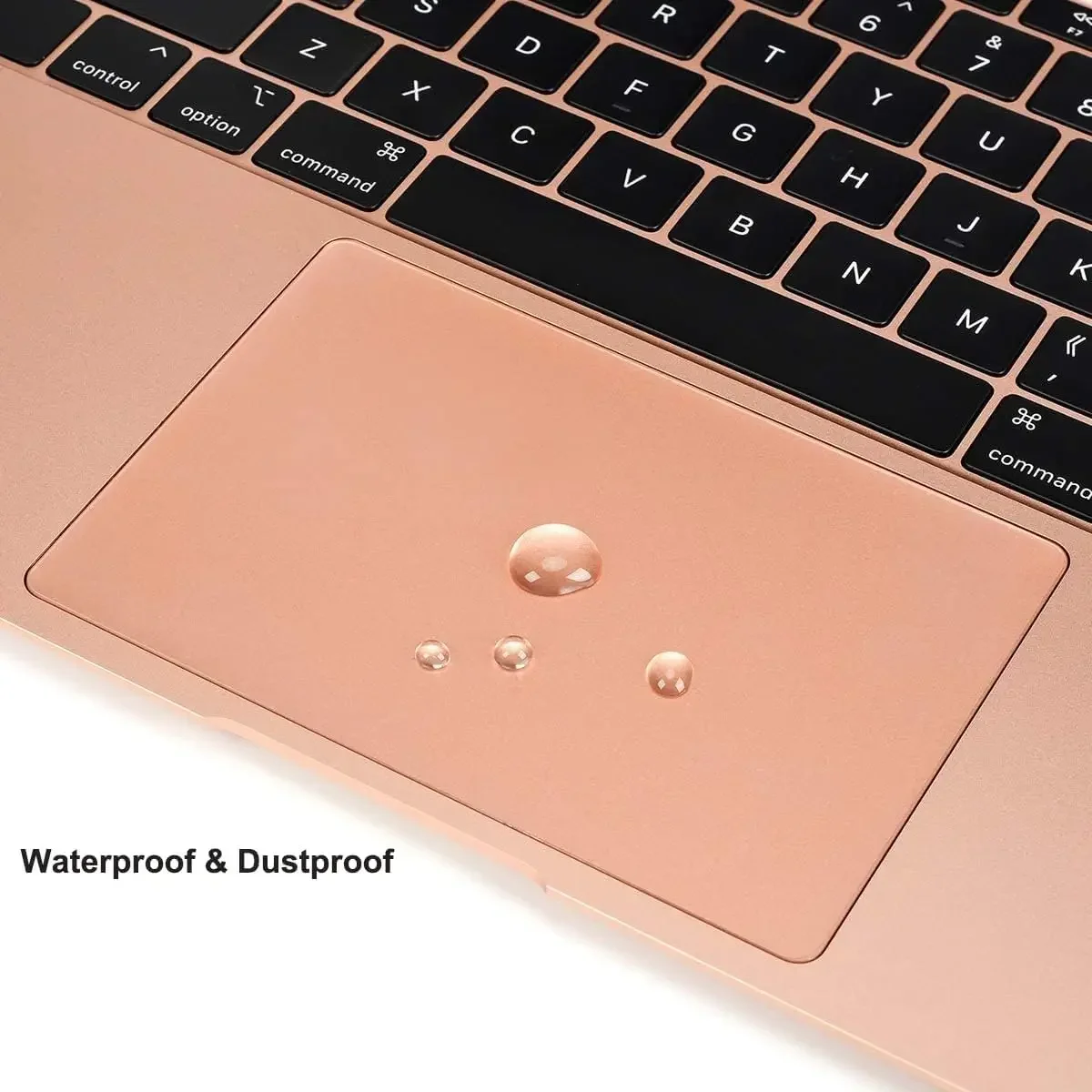 MacBook Air & Pro 13 용 트랙패드 보호대, 14 15.3 16, 12 인치 M1 M2 M3 칩 터치 패드 커버, 스크래치 방지, 접착제 없음, 2 개