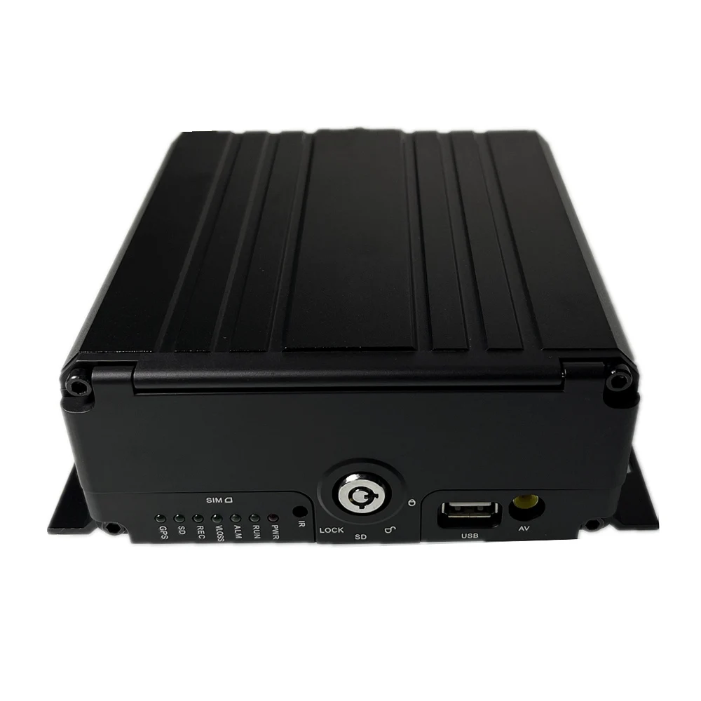 H.265 스마트 NVR 4채널 MDVR 4G GPS 와이파이 옵션 차량 버스 트럭 MNVR