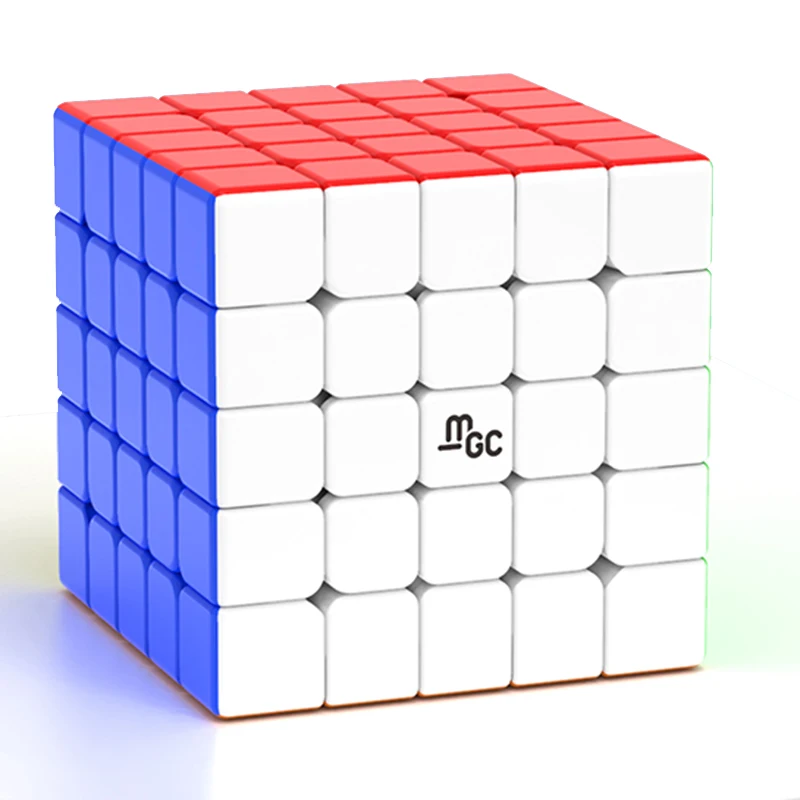 YJ MGC 5x5 M Mágneses mágikus sebesség Kirakókocka stickerless professzionális Nyugtalan ember MGC 5 M toys cubo magico Puzzle MGC 5M