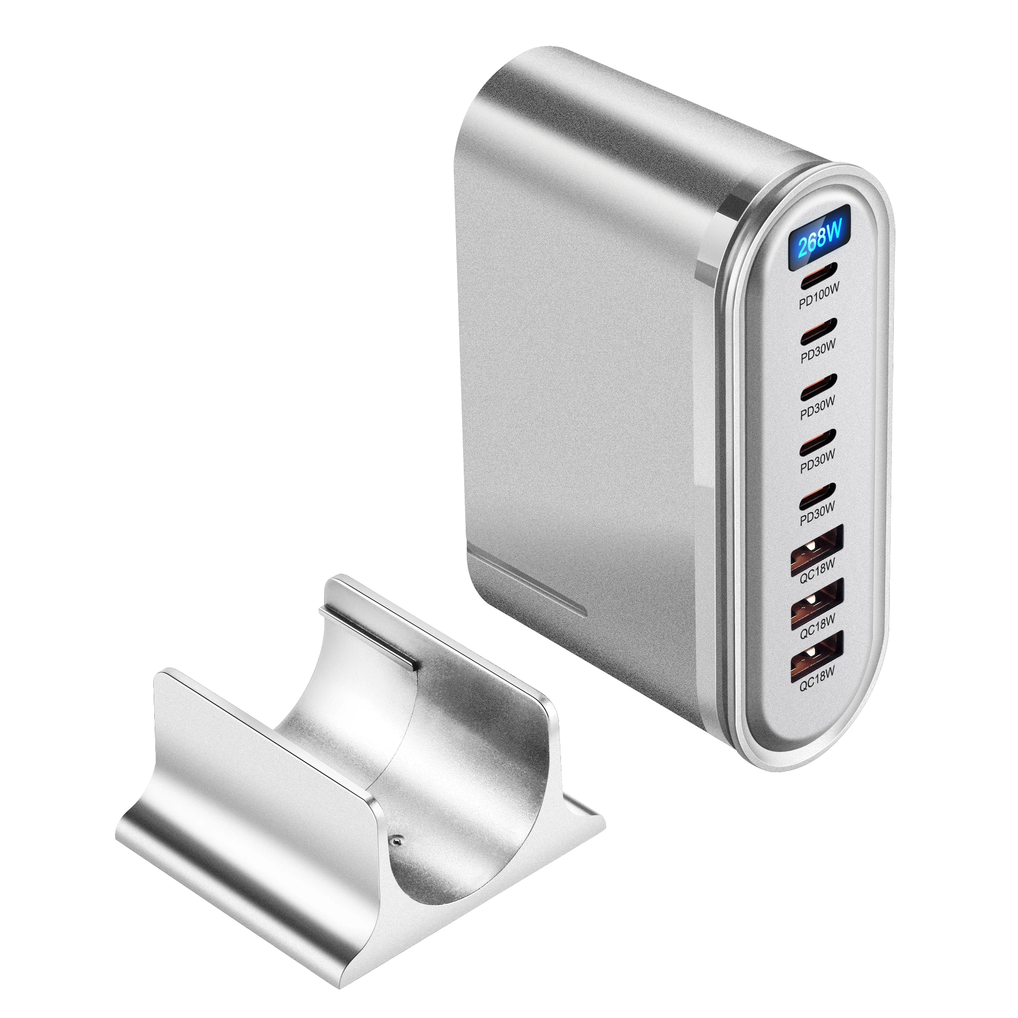 GaN Fast Charger 8-Port 268W