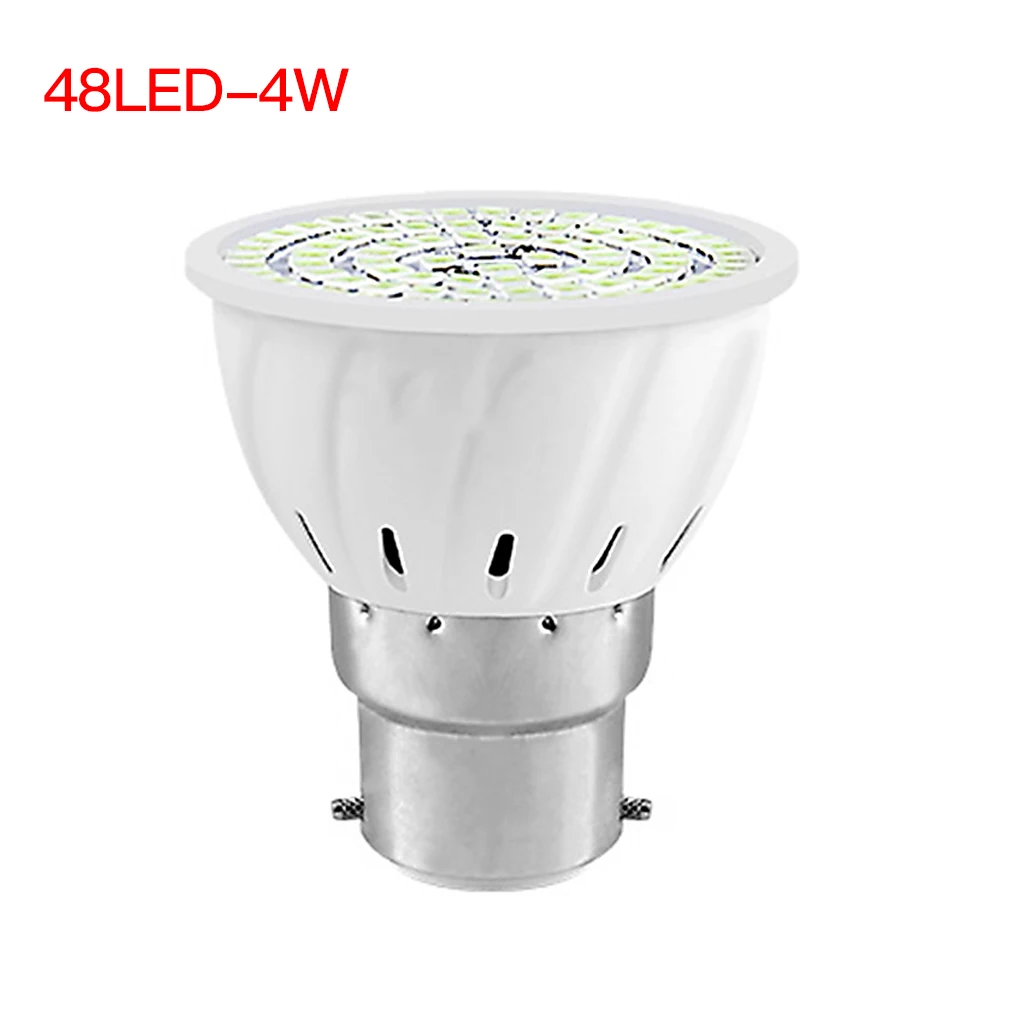 B22 LED Portable UV Light Hosehold Remove Odor UV Lamp Home Cleaning Light, 110V, 60LED-6W
