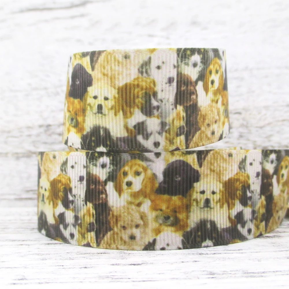 5 Yards Multi Size Dog Grosgrain Ribbon DIY Handmade Printed Polyester Ribbon Wedding Gift Wrap 5Yc19310 ribbon decoration,ribbon supplies,wrapping ribbon,grosgrain ribbon,sewing ribbon,polyester ribbon