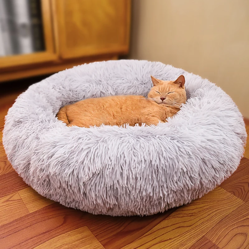 

Dog Bed Sofa Large Pet Cat Dog Bed Basket Dog Beds Warm Mat Sofa Long Luxe Plush Outdoor Dog House Fun Washable Removable